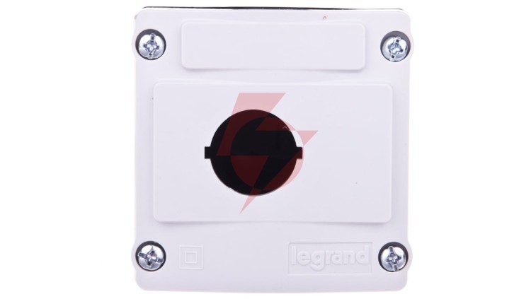 Obudowa kasety 1-otworowa 22mm szara IP66 024200