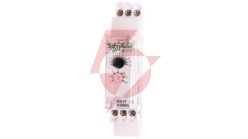 Przekaźnik czasowy 1P 10A 1sek-100h 12-240V AC/DC wielofunkcyjny RE17RMMW