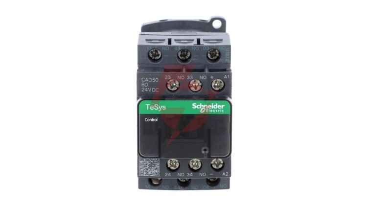 TeSys Deca Stycznik pomocniczy 10A 5Z 0R 24V DC CAD50BD
