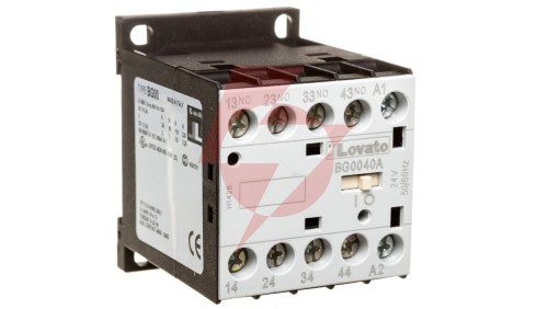Stycznik pomocniczy 10A AC1 zestyki 4Z, cewka 24VAC 50/60Hz 11BG0040A024