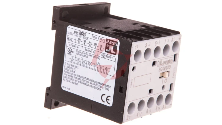 Stycznik mocy 4P, 20A AC1, cewka 24VDC 11BG09T4D024