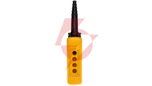 Obudowa kasety 4-otworowa 22mm żółta IP65 XACA04