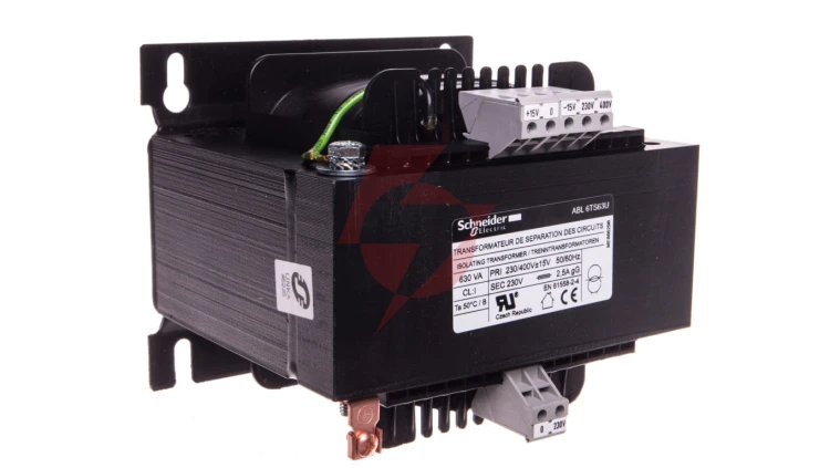 Transformator 1-fazowy 630VA 400-230/230V ABL6TS63U