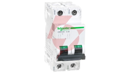 Wyłącznik nadprądowy 2P C 2A 6kA DC C60H Acti9 A9N61522