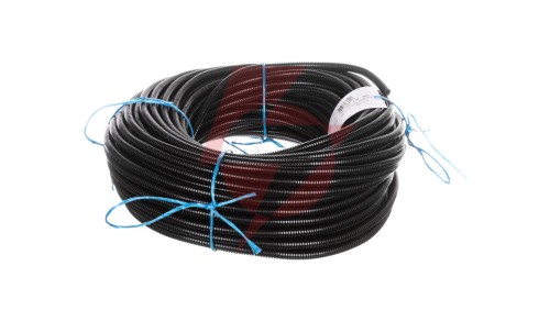 Wąż poliamidowy z sinusoidalnym nacięciem SILVYN RILL PA6 SINUS 6,7x10 czarny 61806550 /50m/