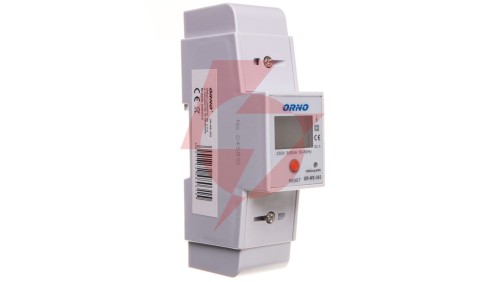 Wskaźnik energii elektrycznej 1-fazowy 80A 230V dodatkowy wskaźnik wyjście impulsowe z wyświetlaczem LCD OR-WE-503