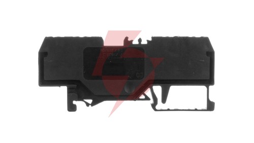 Złączka szynowa 4-przewodowa 2,5mm2 czarna 280-831
