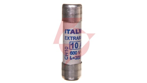 Wkładka bezpiecznikowa cylindryczna 10x38mm 10A aR 600V CH10UQ 002625007