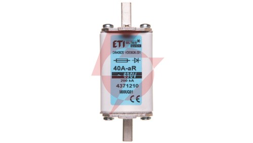 Wkładka bezpiecznikowa NH00 40A aR 690V 004371210
