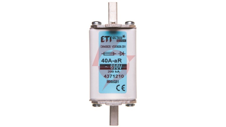 Wkładka bezpiecznikowa NH00 40A aR 690V 004371210