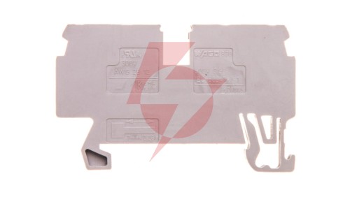 Złączka szynowa 4-przewodowa 2,5mm2 szara 870-831