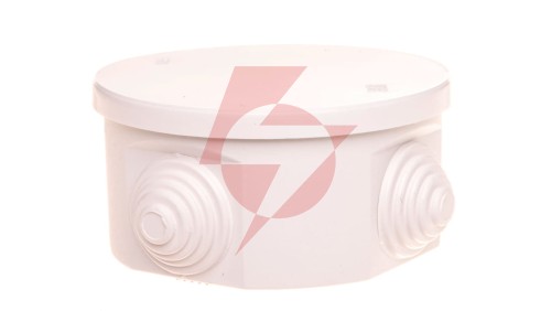 FAST-BOX Puszka hermetyczna n/t 80x40mm pusta IP55 biała 0241-00