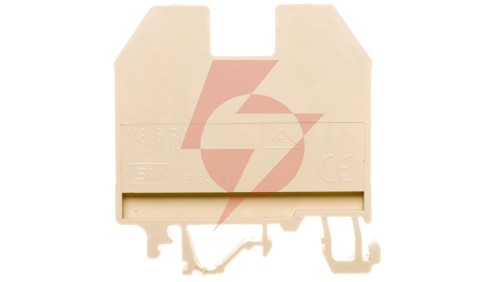 Złączka szynowa gwintowa 6mm2 beżowa VS 6 PA 003901068