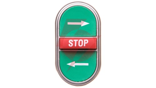 Napęd przycisku potrójny zielony/czerwony /STRZAŁKI LEWO-PRAWO STOP/ z samopowrotem LPCB7365