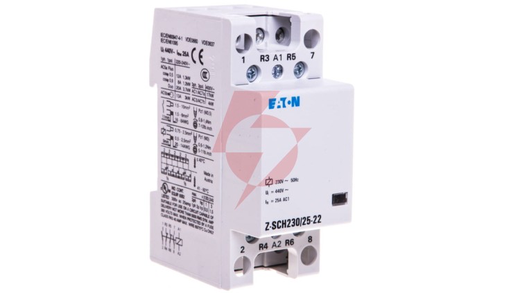 Stycznik modułowy 25A 2Z 2R 230V AC Z-SCH230/25-22 248849