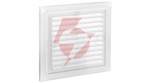 Kratka wentylacyjna nawiewno-wywiewna 150x150mm z siatką biały WPZFTMV150X150WH