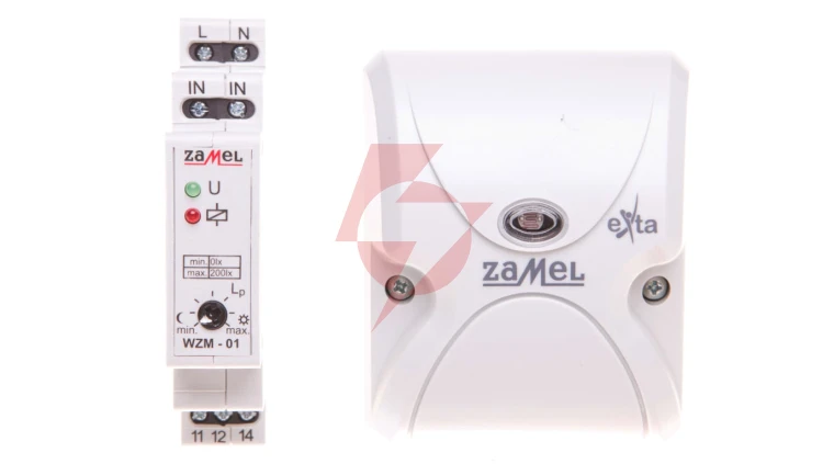 Wyłącznik zmierzchowy z sondą SOS-01 16A 230V 0-200lx AC WZM-01/SOS EXT10000143