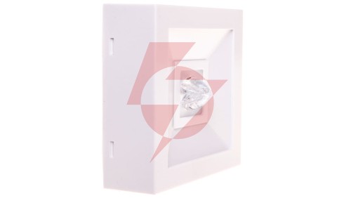 Oprawa awaryjna LED 3W 1h LOVATO N ECO LED 3W (opt. koryt.) jednozadaniowa biała LVNC/3W/E/1/SE/X/WH
