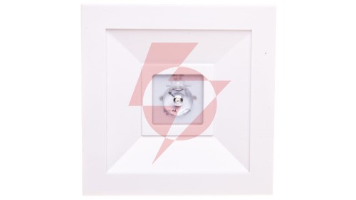 Oprawa awaryjna LED 1W 3h LOVATO N ECO LED 1W (opt. otwarta) jednozadaniowa biała LVNO/1W/E/3/SE/X/WH