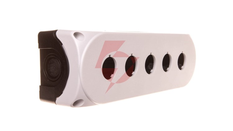 Obudowa kasety 5-otworowa 22mm szara IP67 LPZP5A8