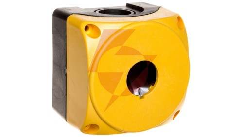 Obudowa kasety 1-otworowa 22mm żółta IP67 LPZP1A5