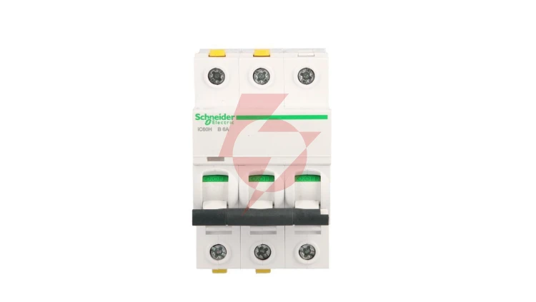 Wyłącznik nadprądowy 3P B 6A 10kA AC iC60H-B6-3 Acti9 A9F06306