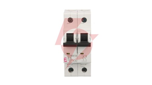 Wyłącznik nadprądowy 2P B 6A 10kA AC ETIMAT10 002123712