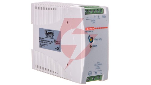 Zasilacz impulsowy 24VDC 1,25A 30W, wejście 100-240VAC PSL103024