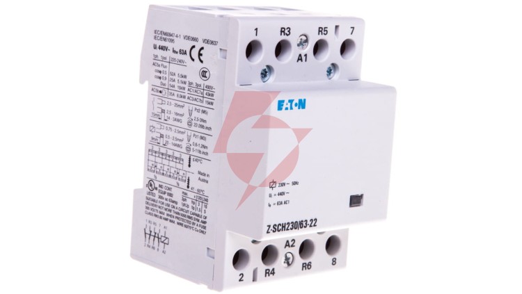 Stycznik modułowy 63A 2Z 2R 230V AC Z-SCH230/63-22 248857