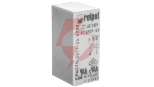 Przekaźnik miniaturowy 1P 12A 230V AC PCB AgNi RM87N-2011-35-5230 604695