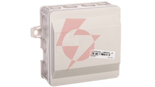 Puszka odgałęźna natynkowa 14-torowa 90x90x40mm Klik IP54 szara 6410-20