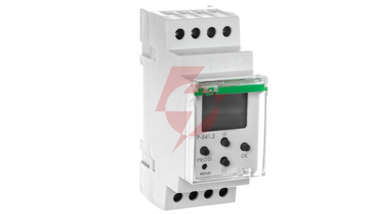 Przekaźnik czasowy 2x16A 1sek-99h 24-264V AC/DC STP-541
