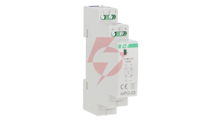 Mostek prostowniczy pełnookresowy 12-48V AC MPG-03-12-48V