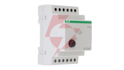 Ściemniacz przycisk szary 1000W 4,5A 230V AC 3 moduły SCO-813