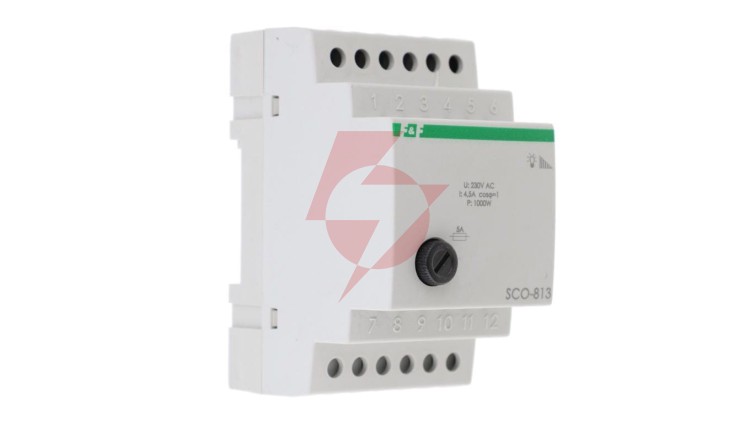 Ściemniacz przycisk szary 1000W 4,5A 230V AC 3 moduły SCO-813