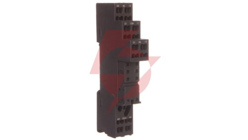 Gniazdo przekaźnika RM 10A 300V AC czarne GZMB80 2614582