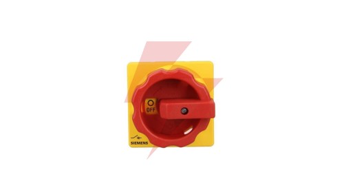 Rozłącznik główny/awaryjny 3P 25A 9.5kW AC23A 400V montaż tablicowy pokrętło otwór centralny 22.5 mm 3LD2154-0TK53