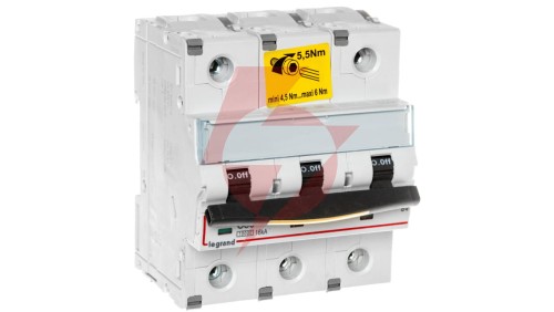 Wyłącznik nadprądowy 3P C 80A 16kA AC 10/ S313 DX3 409280