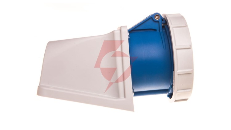 Gniazdo stałe 32A 5P 230V niebieskie IP67 1252-9v