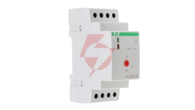 Przekaźnik kontroli poziomu cieczy z regulacją czułości 16A 1-100kOhm 230V AC PZ-828RC-B