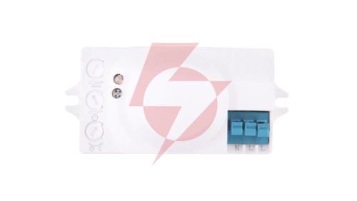 Czujnik ruchu 1200W 360st. mikrofalowy biały DRM-01