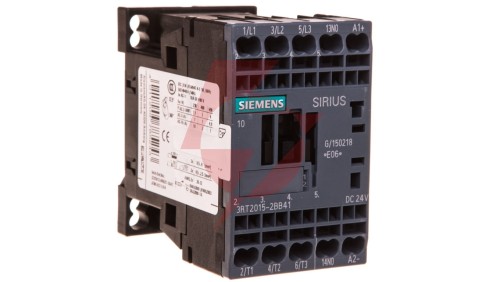 Stycznik mocy 7A 3P 24V DC 1Z 0R S00 3RT2015-2BB41