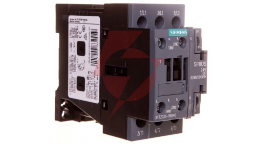 Stycznik mocy 17A 3P 24V DC 1Z 1R S0 3RT2025-1BB40