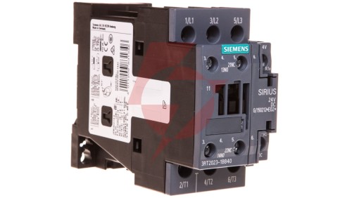 Stycznik mocy 9A 3P 24V DC 1Z 1R S0 3RT2023-1BB40