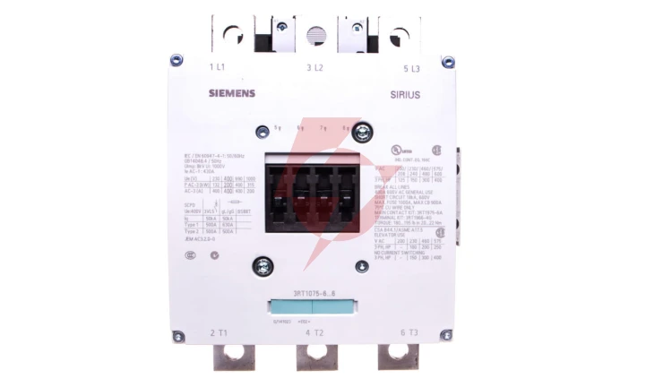 Stycznik mocy 400A 3P 220-240V AC 2Z 2R S12 3RT1075-6AP36