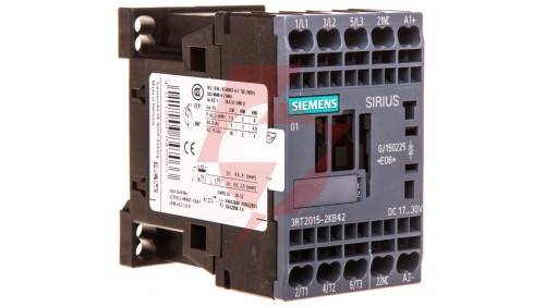 Stycznik mocy 7A 3P 24V DC 0Z 1R S00 3RT2015-2KB42