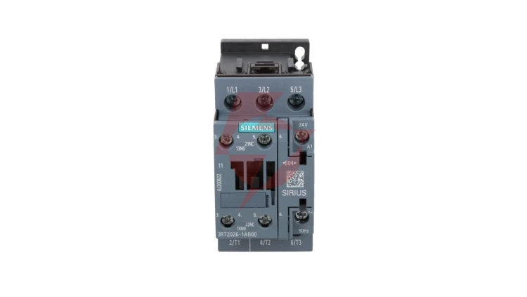 Stycznik mocy 25A 3P 24V AC 1Z 1R S0 3RT2026-1AB00