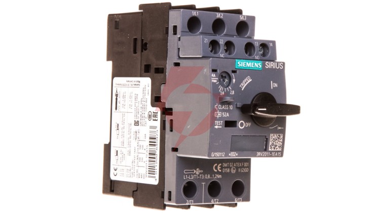 Wyłącznik silnikowy 3P 2,8-4A 1Z 1R S00 3RV2011-1EA15