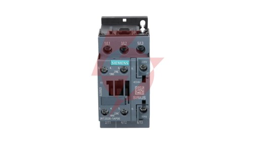 Stycznik mocy 25A 3P 230V AC 1Z 1R S0 3RT2026-1AP00