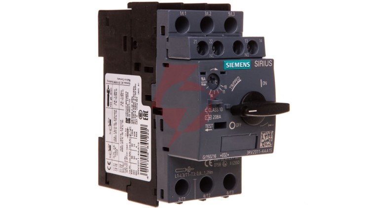 Wyłącznik silnikowy 3P 7kW 11-16A 1Z 1R S00 3RV2011-4AA15